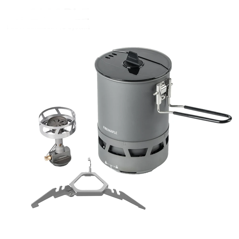 Portable Quickboil Camping Stove with Lightweight Gas Cooking System