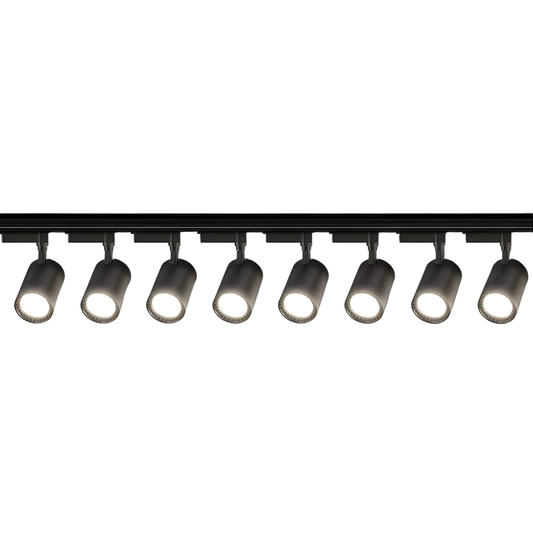 8PCS Super Bright Track Spotlights Rail Lighting System