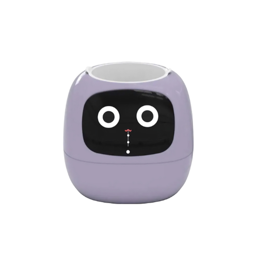 Smart Indoor Planter with AI Sensors Purple