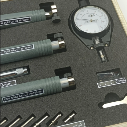 18–160mm Bore Indicator Kit for Deep Hole Measurement