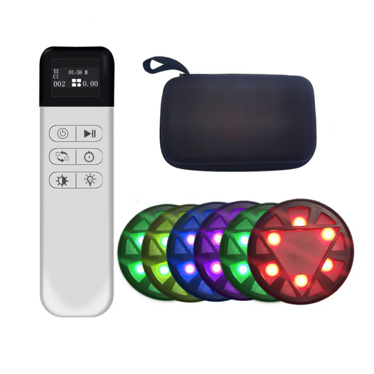 Multi Functional Training Lights Set of 6 with Remote Control