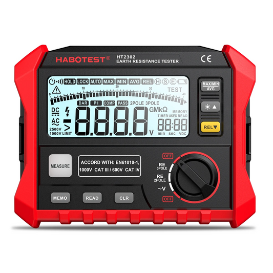 Portable Megohmmeter 100-Group Digital Insulation Meter