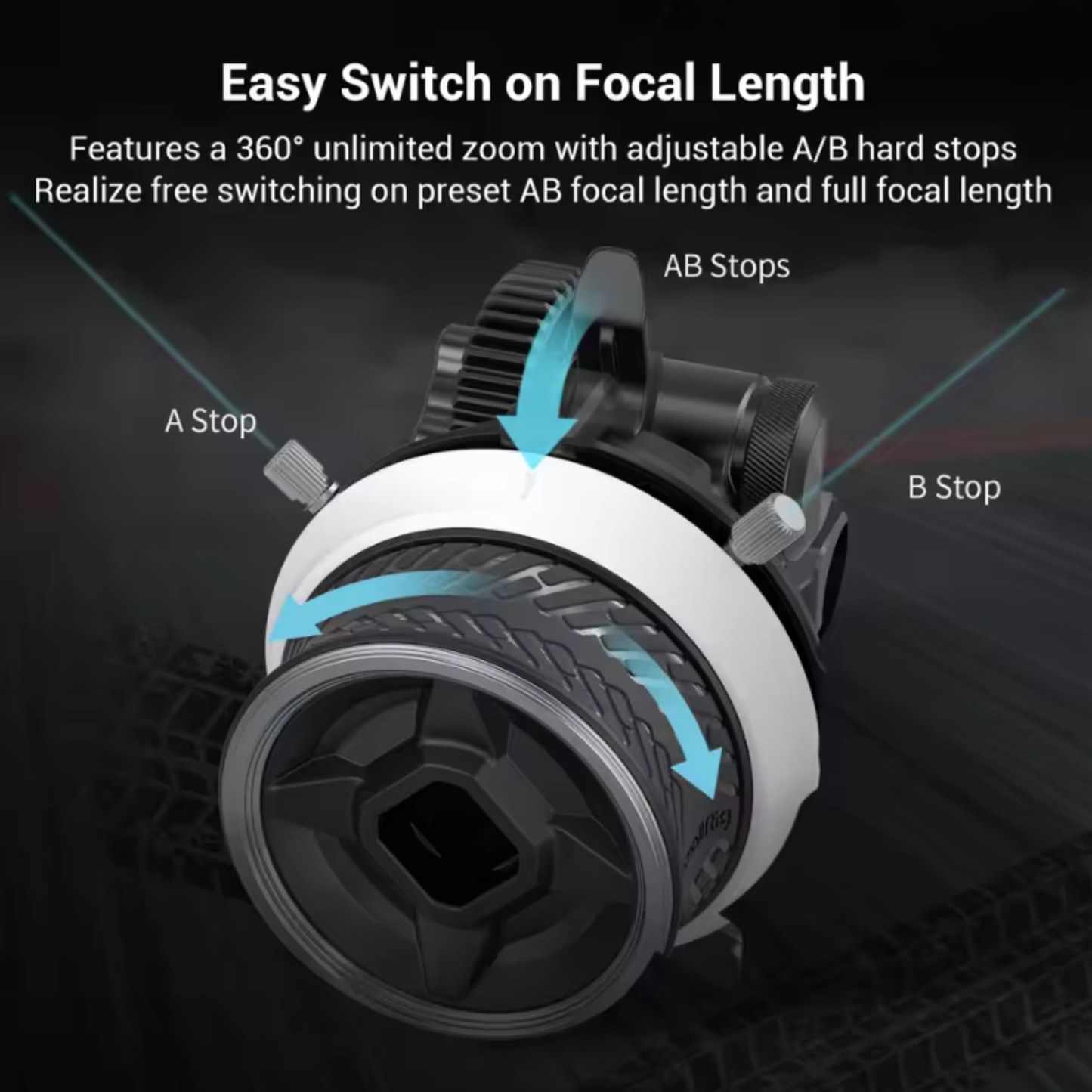 Adjustable Follow Focus 3010C for Professional Filmmaking