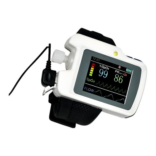 Portable Sleep and Breathing Tracker with PC Software