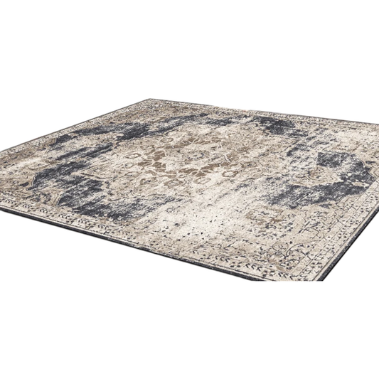Plush Soft Flannel Area Rug Vibrant Bohemian Living Room Decoration
