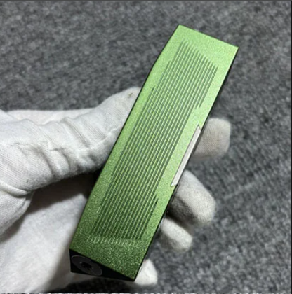 Green Zero Torque Golf Club Head for Mezz-Style Putter