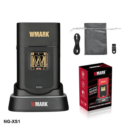 Professional Beard Trimmer 10000RPM Metal Body Black
