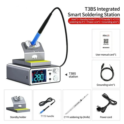 Intelligent Soldering Station Kit with T115 Handle 220V