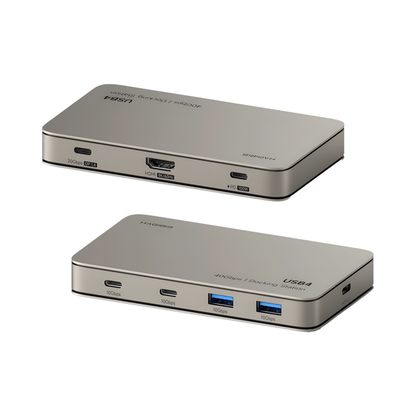 USB4 Docking Station Triple Display 8K 40Gbps Thunderbolt