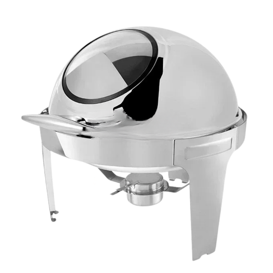 6L Visual Flip-Top Buffet Food Warmer