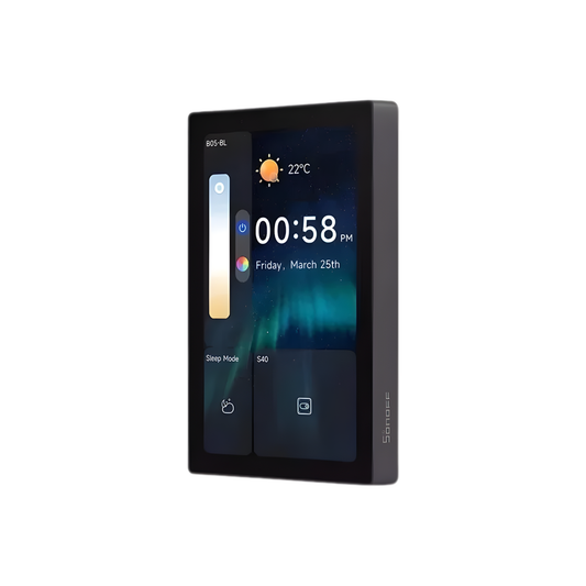 Smart Home Touch Control Panel with Power Monitoring