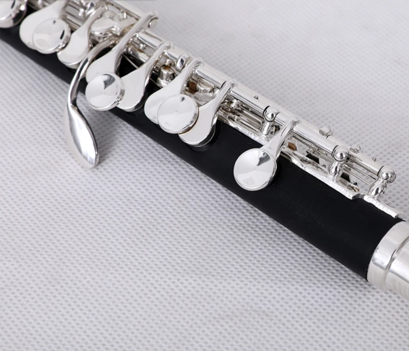 Silver-Plated C Key Piccolo Half-Size Cupronickel Flute