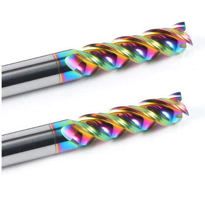 14x45mm HRC65 DLC Coated CNC Milling Cutter