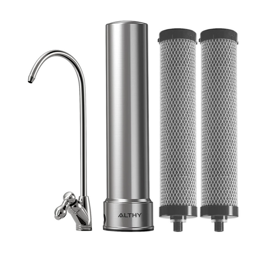 Stainless Steel 5 in 1 Under Sink Water Filter