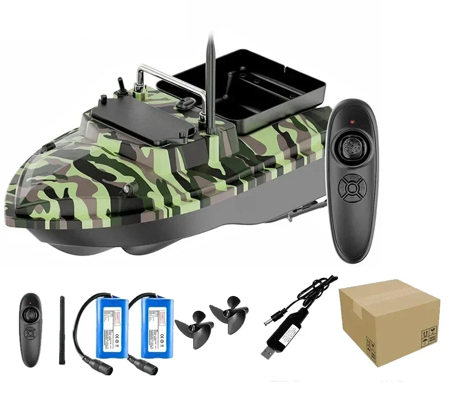 Waterproof 10H Fishing Bait Boat Single Hopper