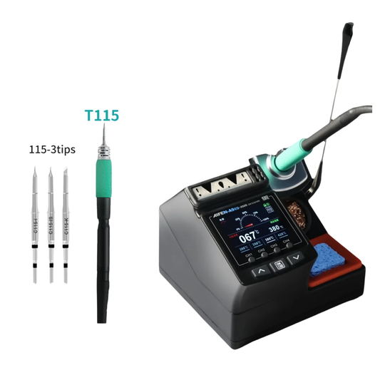 Electronic Soldering Kit 180W C115 Iron Included
