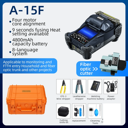 Black A-87S Automatic Fiber Optic Fusion Splicer Kit