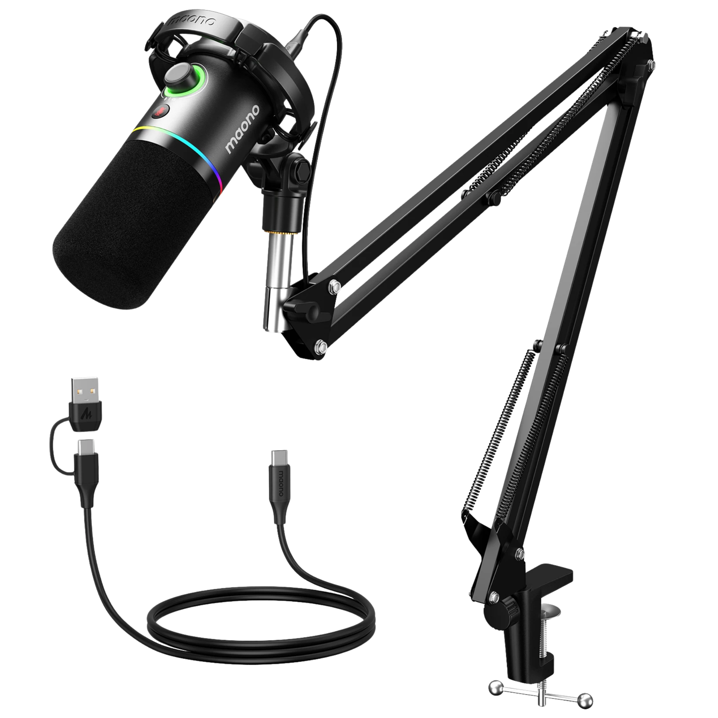 Studio Recording Podcast Microphone USB XLR Dynamic Mic