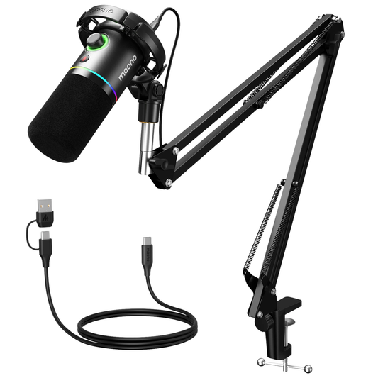 Studio Recording Podcast Microphone USB XLR Dynamic Mic