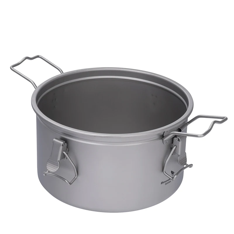 3.2L Titanium Camping Pot Non-Porous Ultralight Cooker