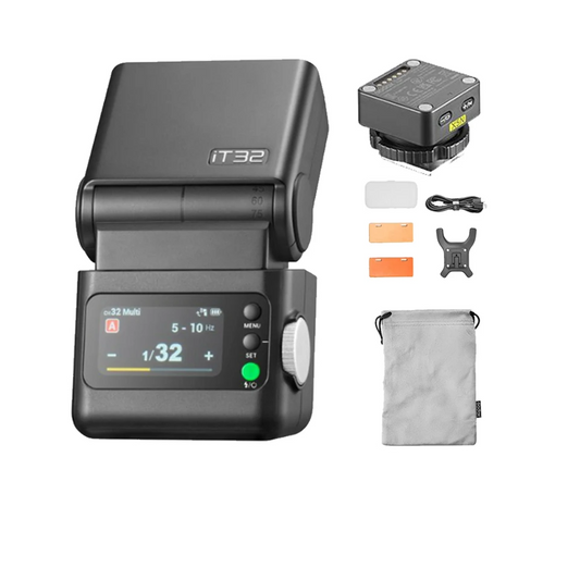 iT32 Rotating Head TTL Flash and X5-N Magnetic Trigger