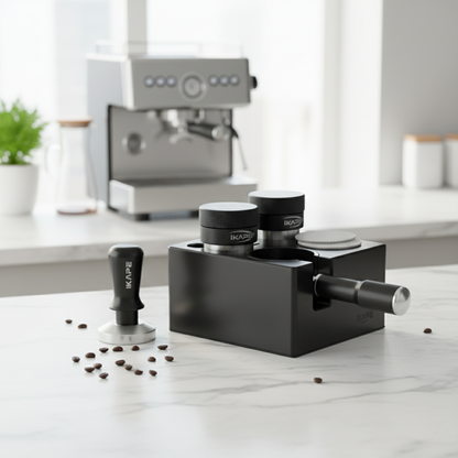 58.5mm Barista Espresso Kit Six Piece Set Black