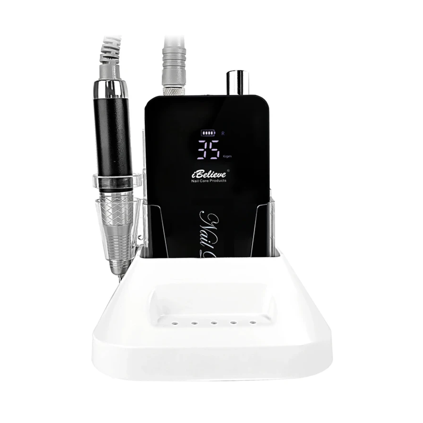 TPP322 Black Cordless Nail Polishing and Sanding Machine Set