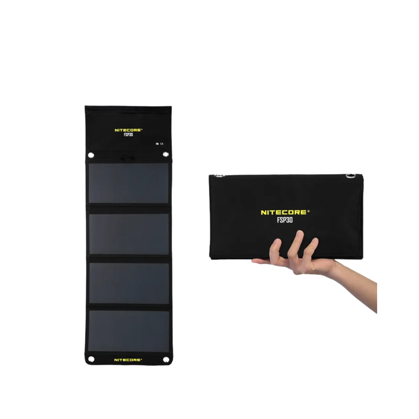 Waterproof 30W Solar Charger for Camping and Hiking