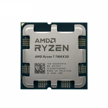 8 Core 16 Thread Ryzen 7 7800X3D CPU Up to 5GHz