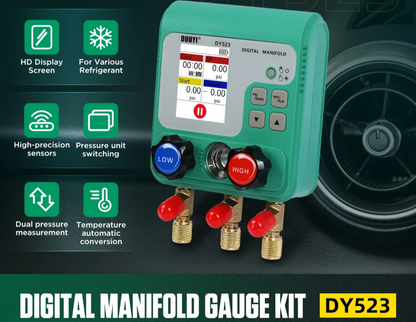 Electronic Vacuum Gauge for HVAC Repair