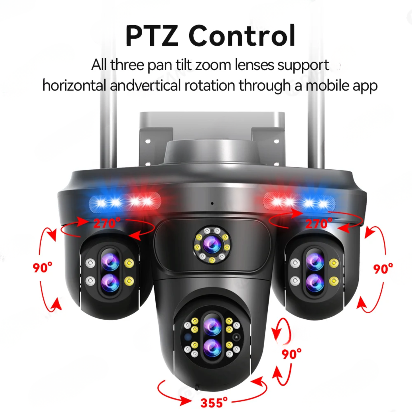 Outdoor 35MP Auto-Tracking WiFi Camera