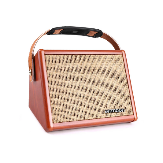 Rechargeable Guitar Amp Speaker with Bass Treble Reverb Control
