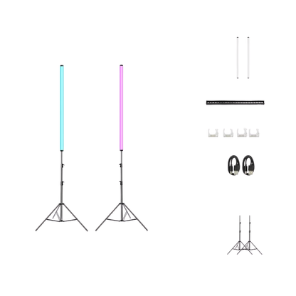 A2PLUS Kit 2 RGB LED Tube Light