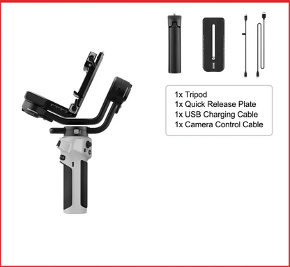 ZHIYUN Cinepeer Weebill 3E Portable 3 Axis Gimbal Stabilizer for Canon Nikon Sony Lumix Cameras