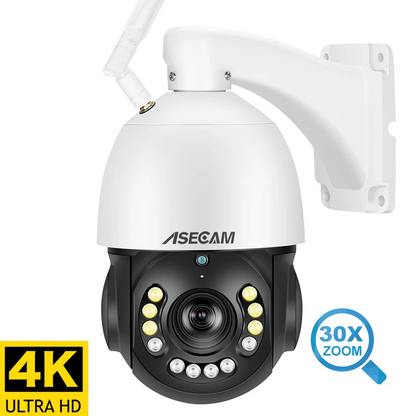 8MP 4G PTZ Security Camera 30X Optical Zoom
