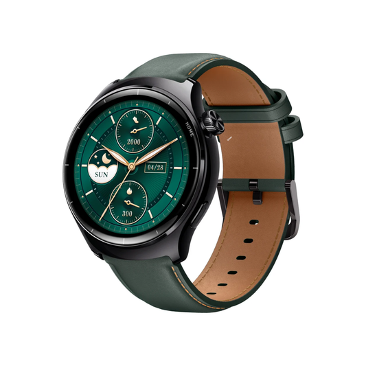 Blackish Green Smartwatch UHD Display GPS iOS Android