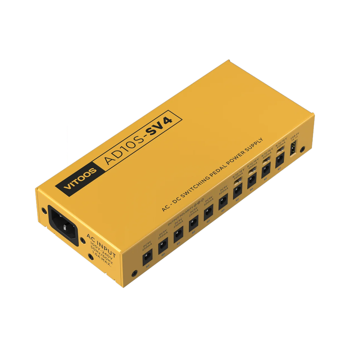 High Power Digital Pedalboard Power Supply with Noise Filter