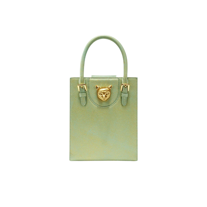 Women Green Leather Casual Shoulder Bag