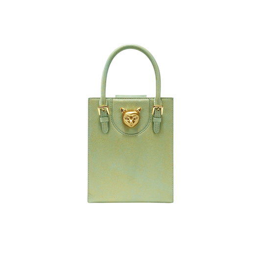 Women Green Leather Casual Shoulder Bag