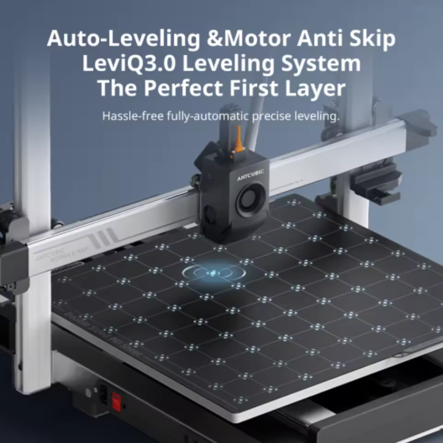 ANYCUBIC Kobra 3 Max High-Speed FDM 3D Printer with Auto Levelling