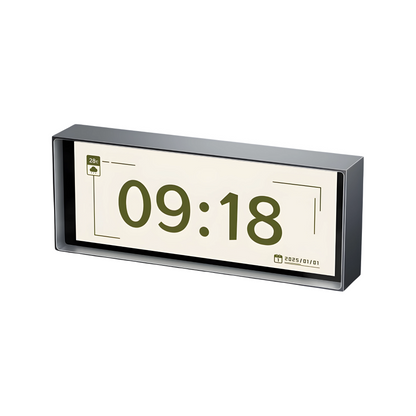 RGB Quantum Clock Night Light with APP and IPS Display