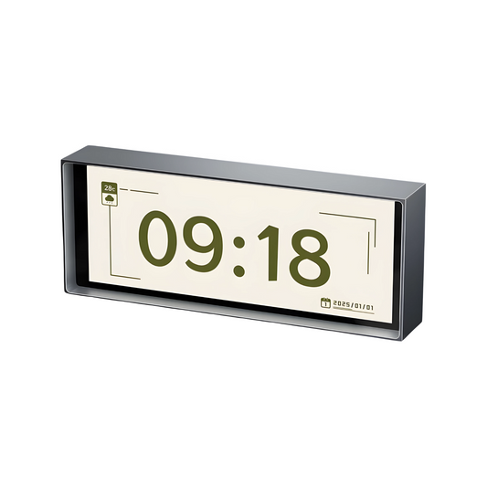 RGB Quantum Clock Night Light with APP and IPS Display