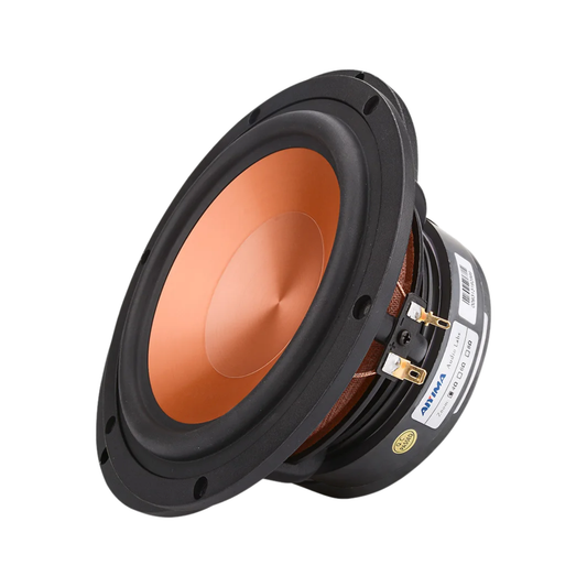 High Power 8 Ohm Orange Aluminum Speaker