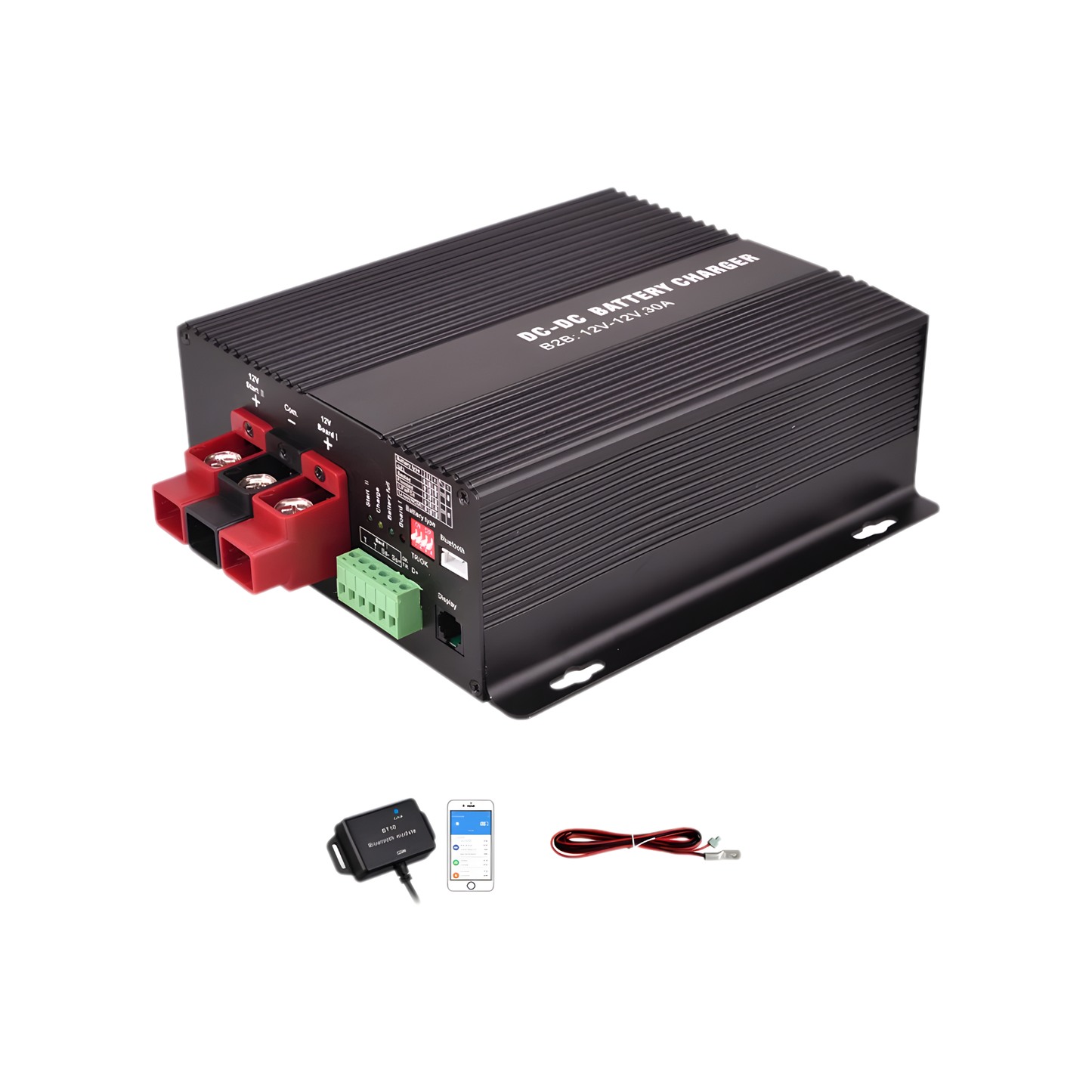 12V 30A Lithium Battery Charger with Bluetooth App