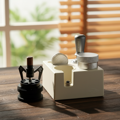 51.mm Coffee Tool Set with V3 Tamper Silver