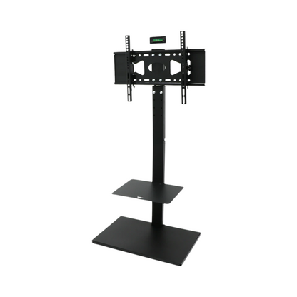 Adjustable Floor TV Stand with Swivel Mount and Cable Management