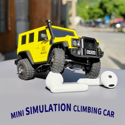 Rechargeable RC Off Road Crawler Vehicle Lemon Yellow