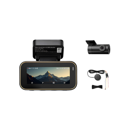 Dual Channel 4K Car DVR 4G Compatible GPS HDR