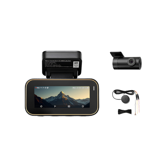 Dual Channel 4K Car DVR 4G Compatible GPS HDR
