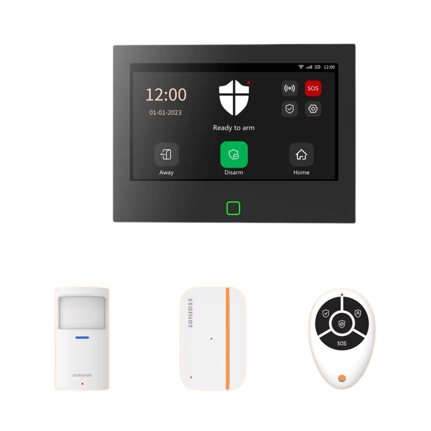 Smart Security Alarm Kit with Siren